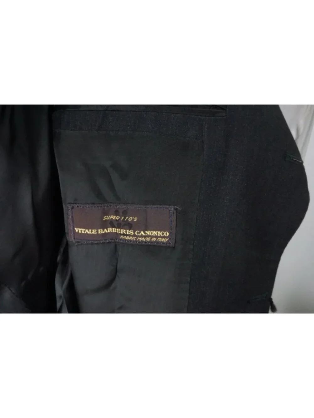 Flannel Bay Charcoal Gray S110s Wool 2 Pc Suit Jacket Pant 38 Brand New